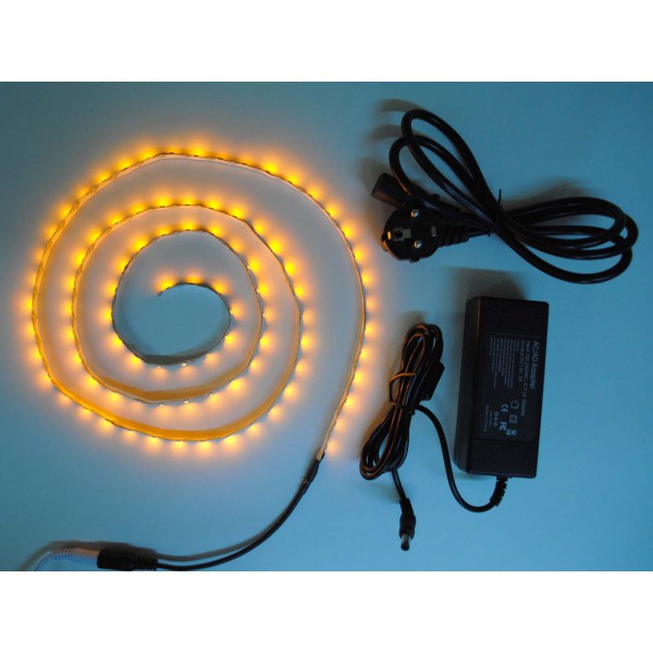 LED Strip Set Amber 3528 60 LED/m